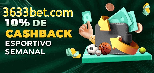 10% de bônus de cashback na 3633bet.com